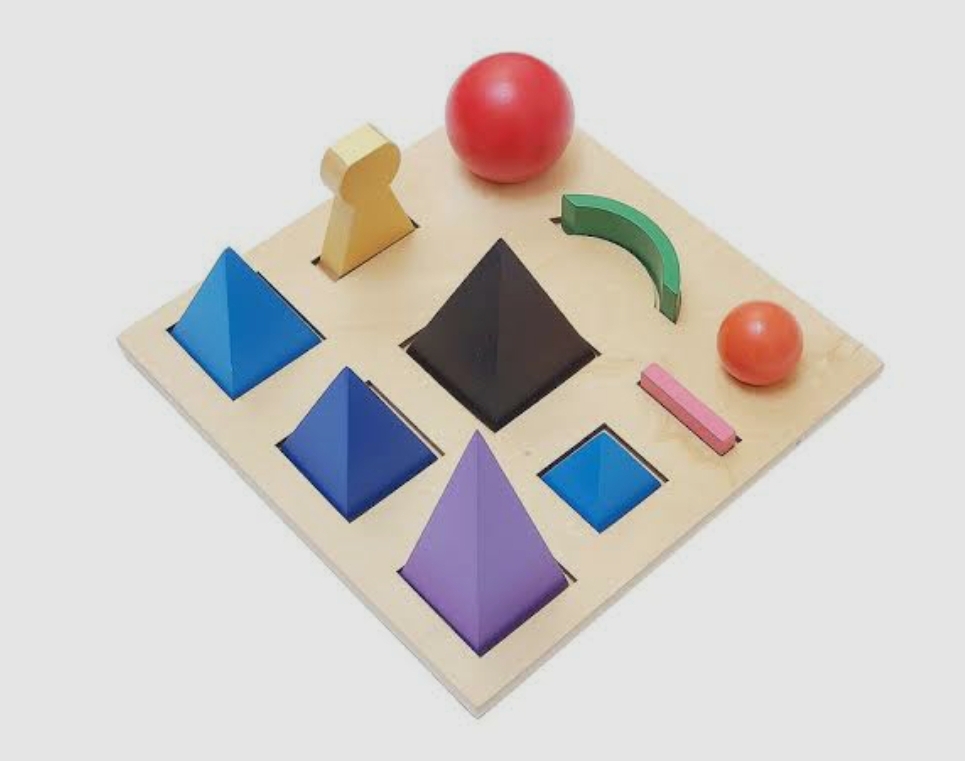 Montessori Grammar Symbols Solid 3D